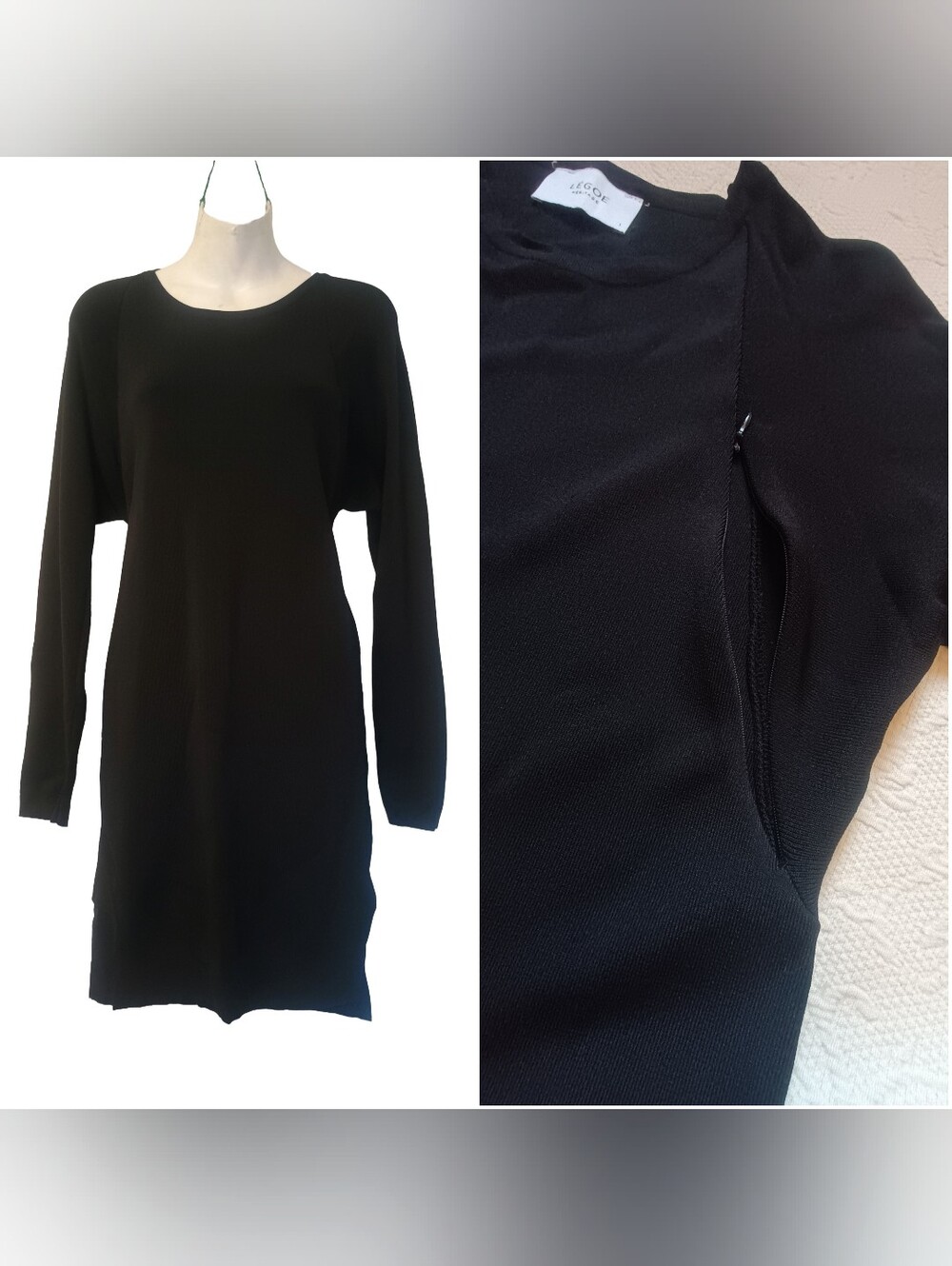 Legoe Heritage Maternity & Nursing Dress Size: M